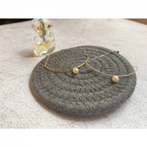 淡水珍珠配925銀半手鐲⁣⁣ ⁣⁣ Freshwater pearls 925 silver bracelet ⁣⁣ #10032